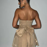 Katrina – Schulterfreies Minikleid