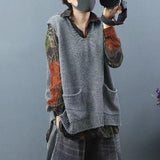 SoftLayer – Strickweste mit Kapuze