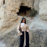 Wickelmode - Damen Zweiteiler Set