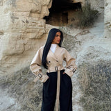 Wickelmode - Damen Zweiteiler Set