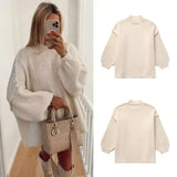Jana | Gemütlicher Übergroßer Herbstpullover