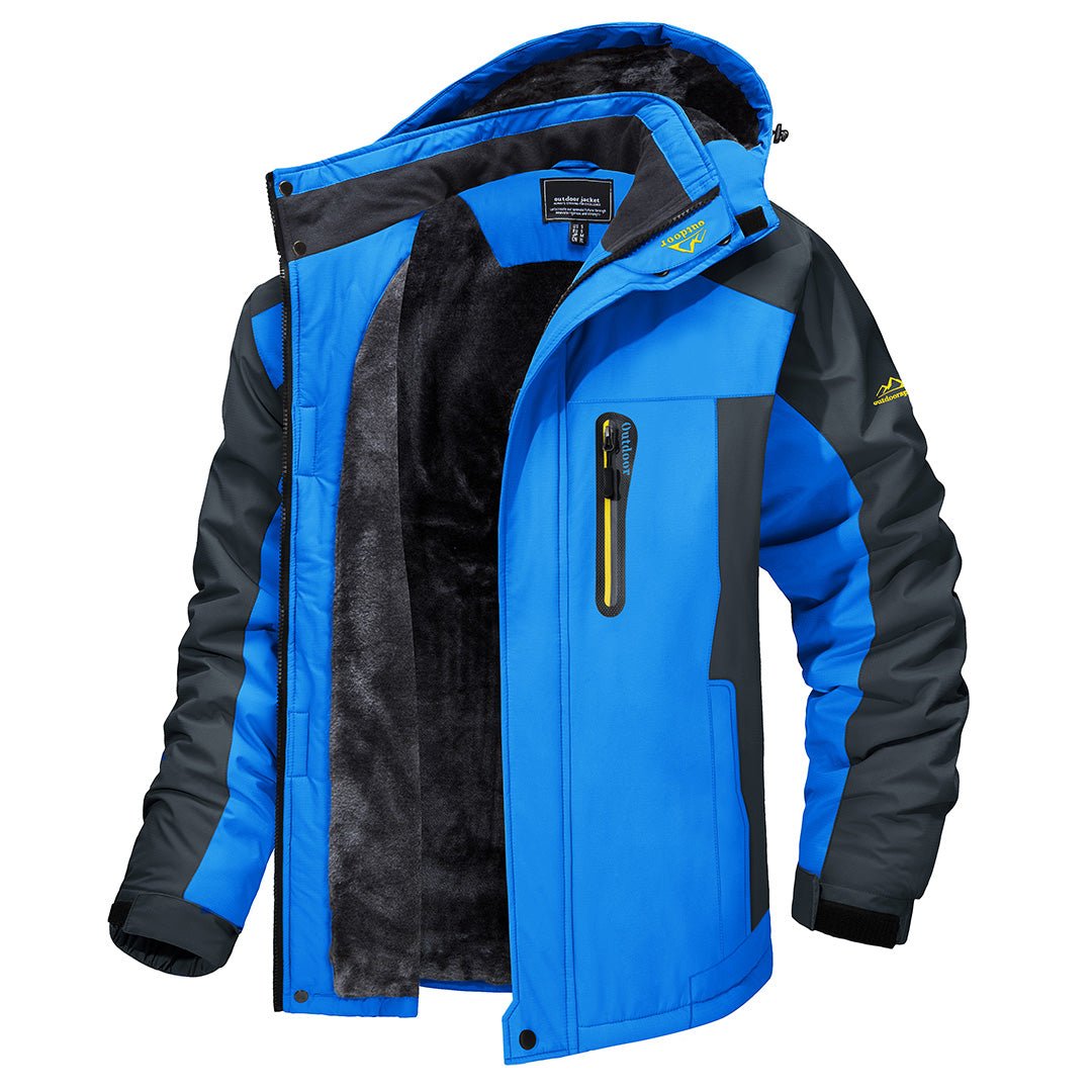 Joross | Strapazierfähige Herren-Outdoorjacke - Wasserabweisend und Winddicht