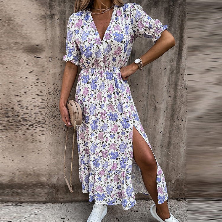 FloraMode – Sommerkleid Blumenprint