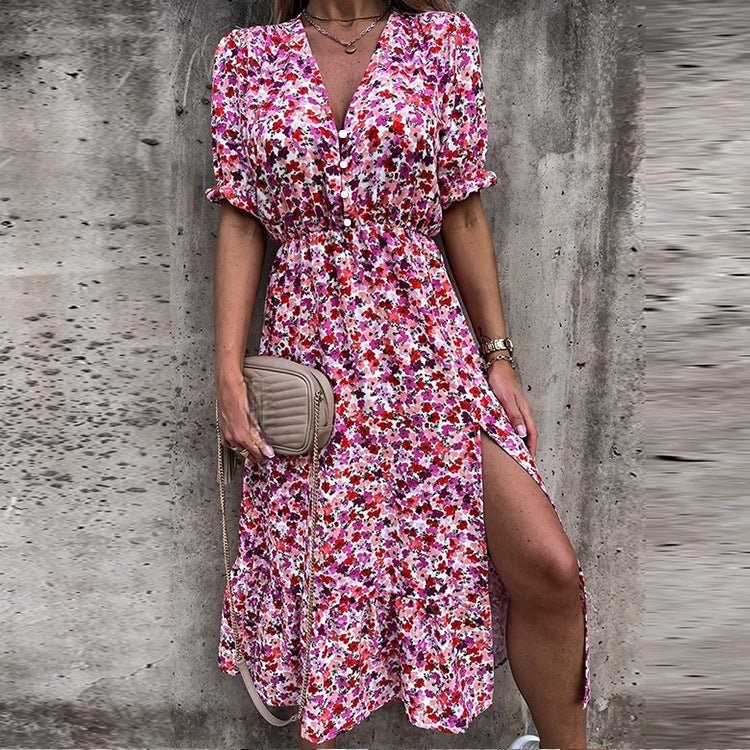 FloraMode – Sommerkleid Blumenprint