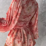 Ruby - Sommer-Overall mit Blumenmuster
