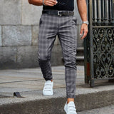 Pablo | Stylische Karierte Slim-Fit Herrenhose