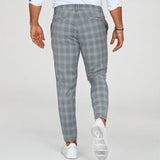 Pablo | Stylische Karierte Slim-Fit Herrenhose