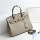 Lily - Gesteppte Lederhandtasche