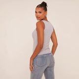Mara Apparel – Geripptes Tanktop