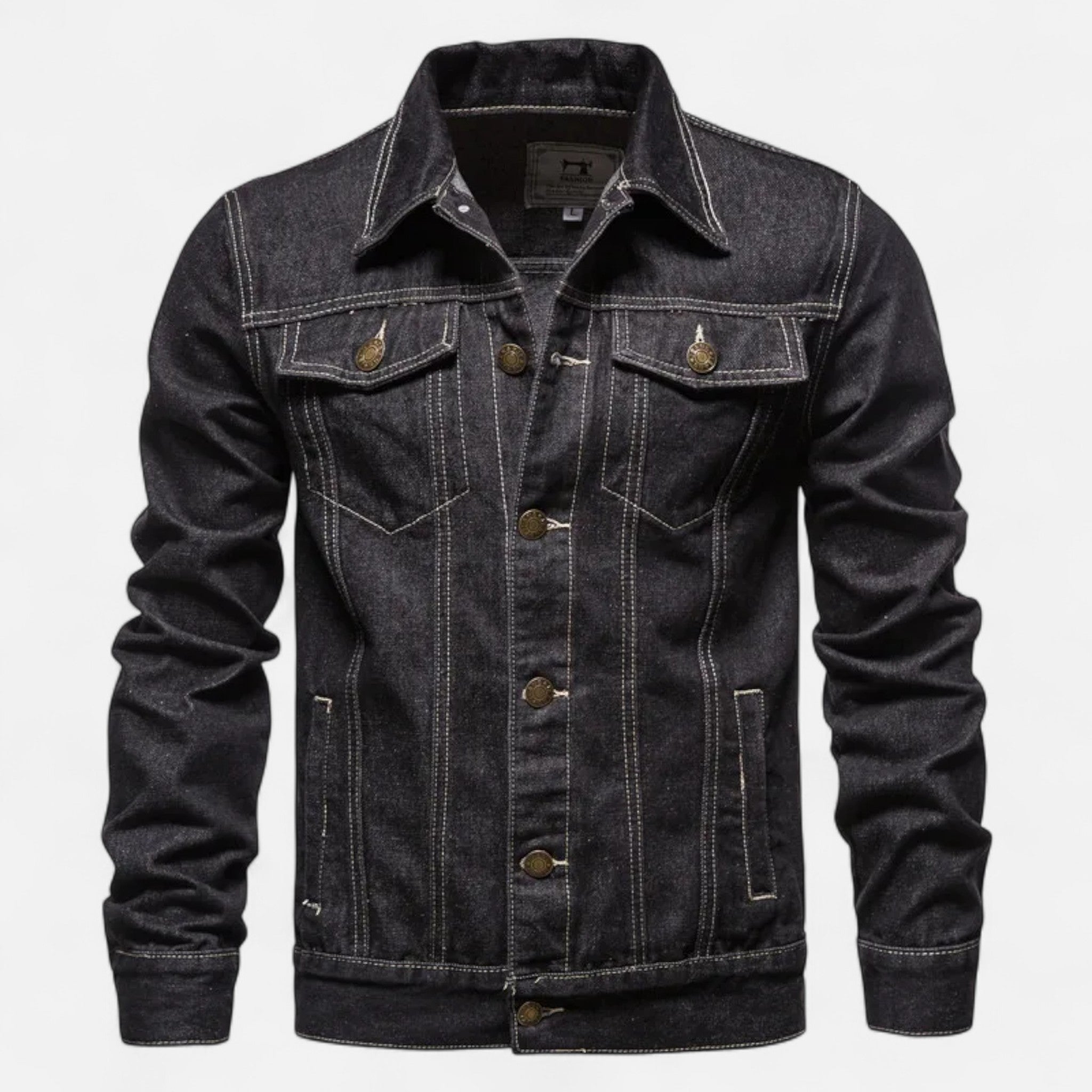 Levin | Slim Fit Modern Men's Denim Jacket
