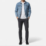 Levin | Slim Fit Modern Men's Denim Jacket