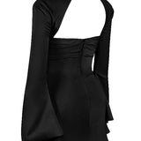 Jana - Drapiertes Korsettkleid