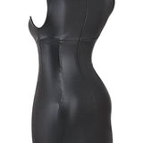 Evi – Minikleid in Lederoptik