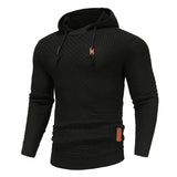 Strukturierter – Herren Hoodie mit Kapuze