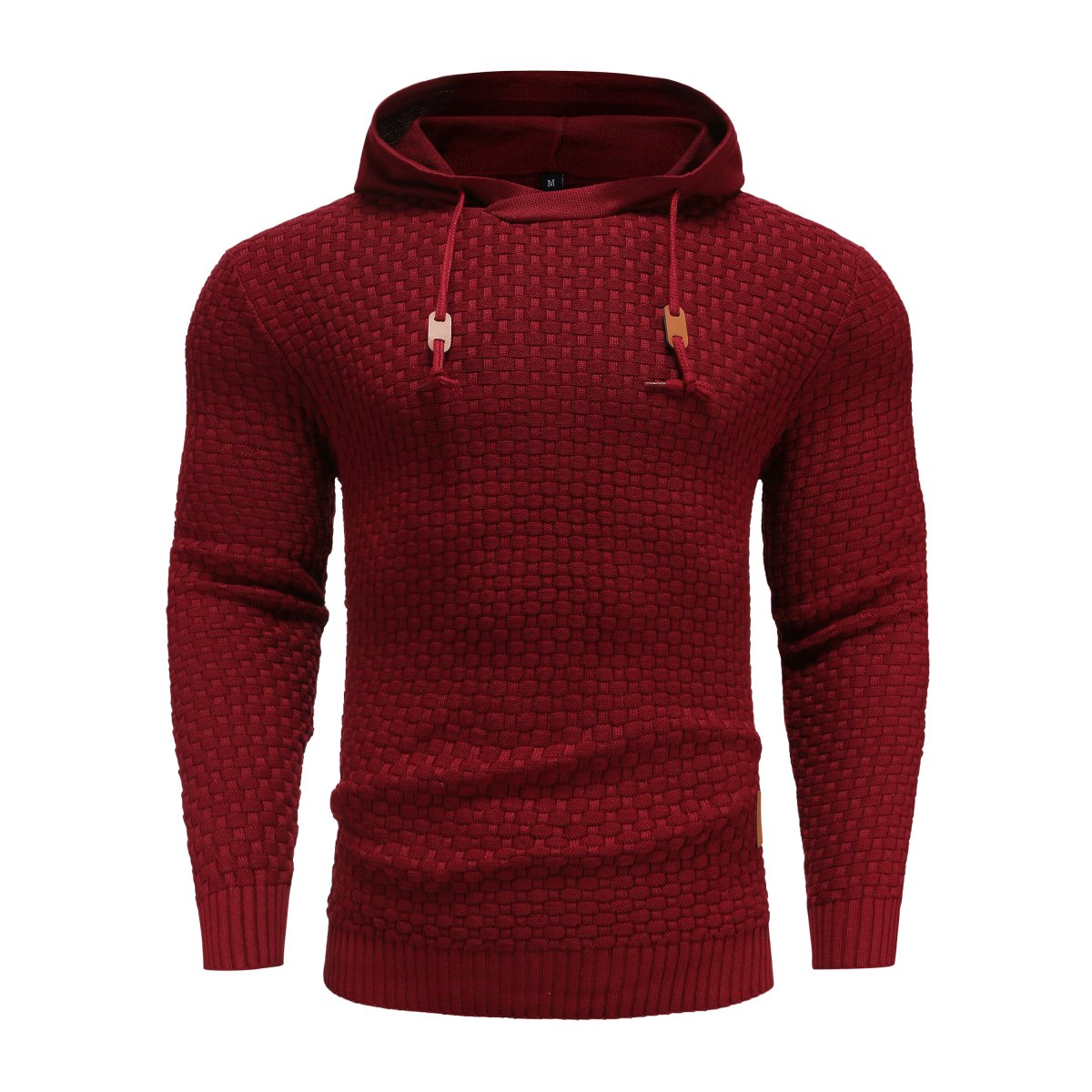 Strukturierter – Herren Hoodie mit Kapuze