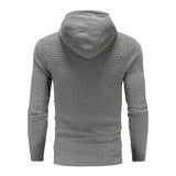 Strukturierter – Herren Hoodie mit Kapuze