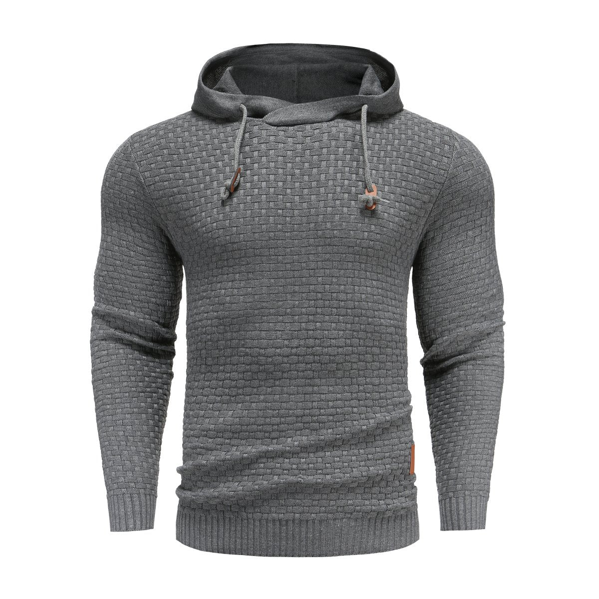 Strukturierter – Herren Hoodie mit Kapuze