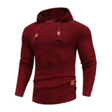 Strukturierter – Herren Hoodie mit Kapuze