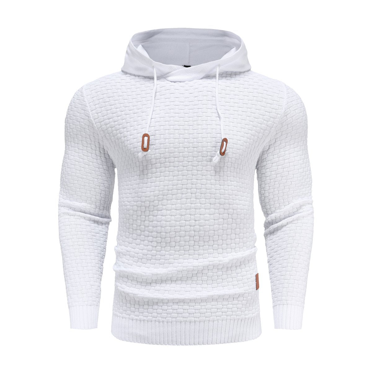 Strukturierter – Herren Hoodie mit Kapuze