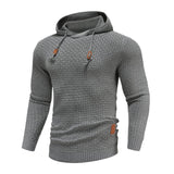 Strukturierter – Herren Hoodie mit Kapuze
