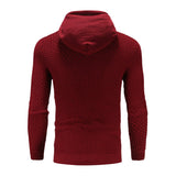 Strukturierter – Herren Hoodie mit Kapuze