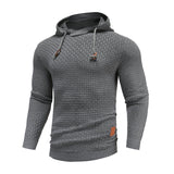 Strukturierter – Herren Hoodie mit Kapuze