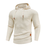 Strukturierter – Herren Hoodie mit Kapuze