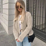 Christa | Gemütlicher Teddy-Cardigan