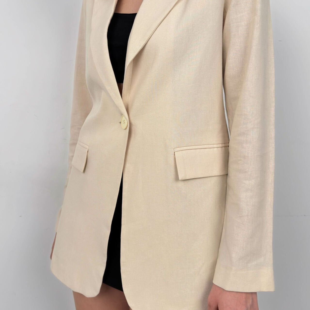Saskia – Leinenblazer Damen