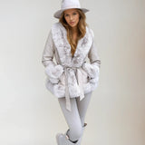 Lulu | Luxuriöser Kunstfell-Jacke
