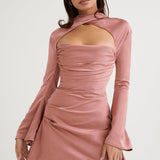 Jana - Drapiertes Korsettkleid