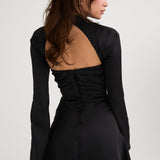 Jana - Drapiertes Korsettkleid