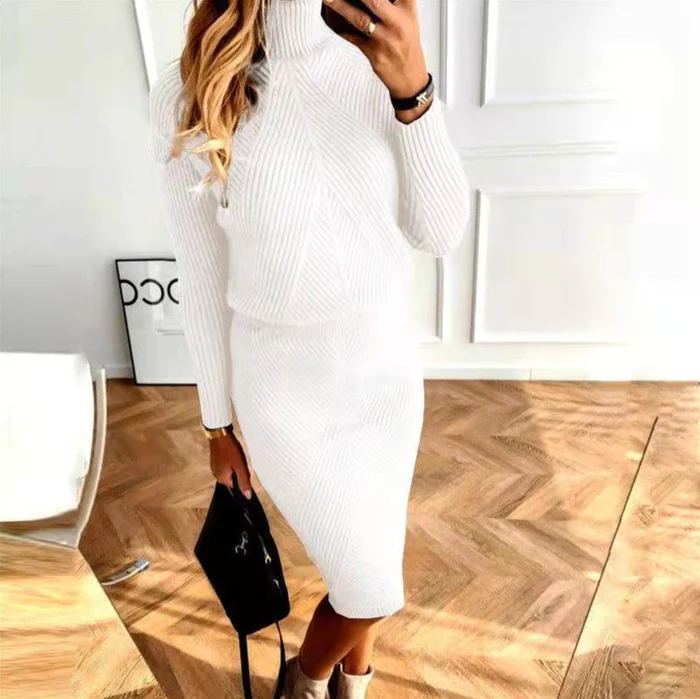 Kristel | Elegantes Zweiteiliges Ensemble mit Oberteil und Rock