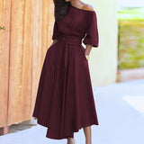 Vellura – Fließendes A-Linien-Kleid Damen