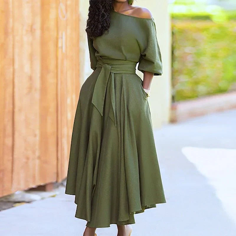 Vellura – Fließendes A-Linien-Kleid Damen