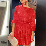 Funkelndes – Paillettenkleid Damen