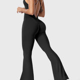 Serafina - Rückenfreier Flare-Jumpsuit