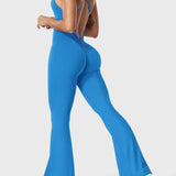 Serafina - Rückenfreier Flare-Jumpsuit