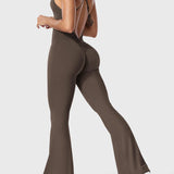 Serafina - Rückenfreier Flare-Jumpsuit