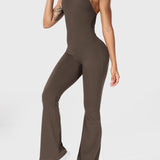 Serafina - Rückenfreier Flare-Jumpsuit