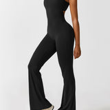 Sienna - Rückenfreier Flare-Jumpsuit