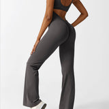 Sienna - Rückenfreier Flare-Jumpsuit