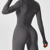Lina - Nahtloser Reißverschluss-Body
