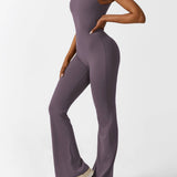 Sienna - Rückenfreier Flare-Jumpsuit