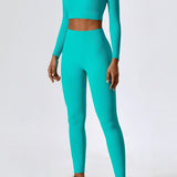 Zahara - Nahtloses Zweiteiliges Sport-Set