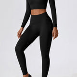 Zahara - Nahtloses Zweiteiliges Sport-Set