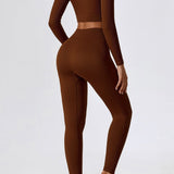 Zahara - Nahtloses Zweiteiliges Sport-Set