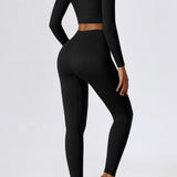 Zahara - Nahtloses Zweiteiliges Sport-Set