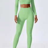 Zahara - Nahtloses Zweiteiliges Sport-Set