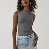 Nadja – Ärmelloses Crop-Top